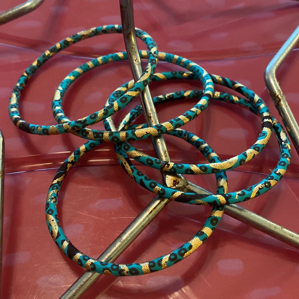 NEW CUSTOM MADE AFRICAN BRACELET SET - Picture 7 of 8